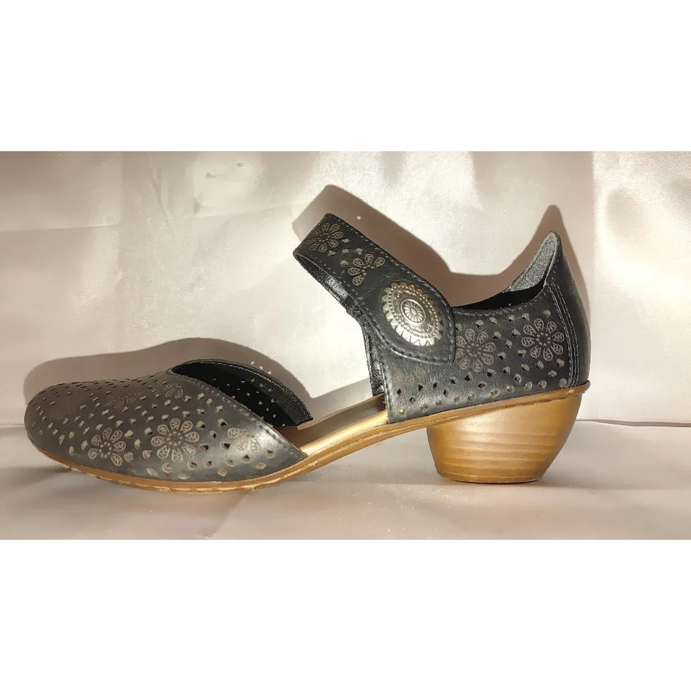 Rieker Mirjam Leather Mary Jane Size 38